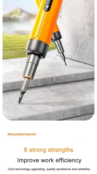 Electric Screwdriver Set Precision Power Tool Kit Rechargeable Wireless Bits