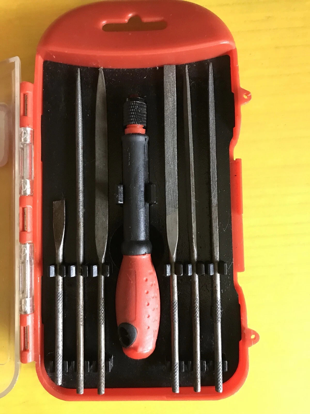37 Piece Ratcheting Screwdriver Set & 6 Piece Needle File Set NIB