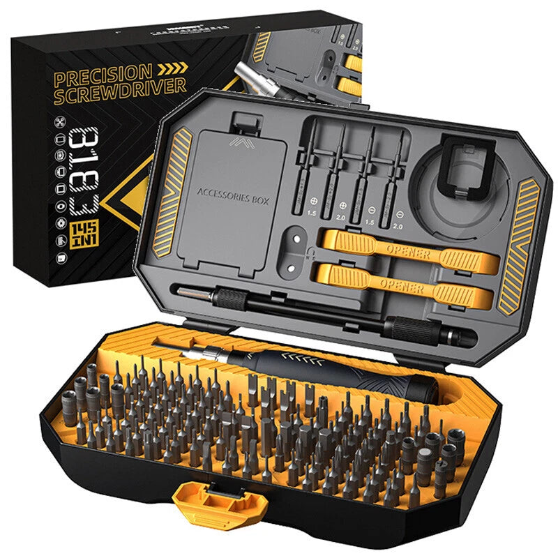 145 In 1 Precision Screwdriver Set Torx Computer PC Phone Watch Repair Tool Kit
