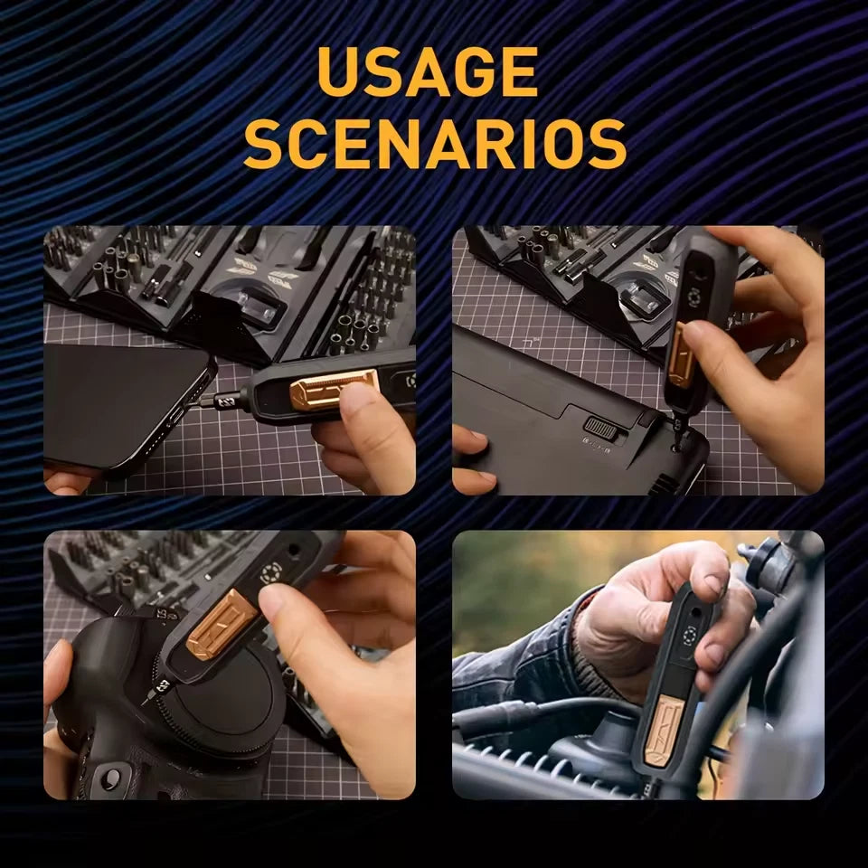 180 in 1 Precision Magnetic Screwdriver Set for Phone PC Glasses Repair Kit