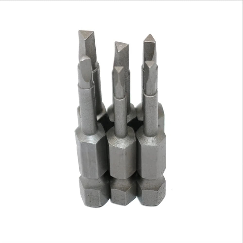 6 Piece Magnetic Triangular Screwdriver Bit Set, S2 Steel One Size