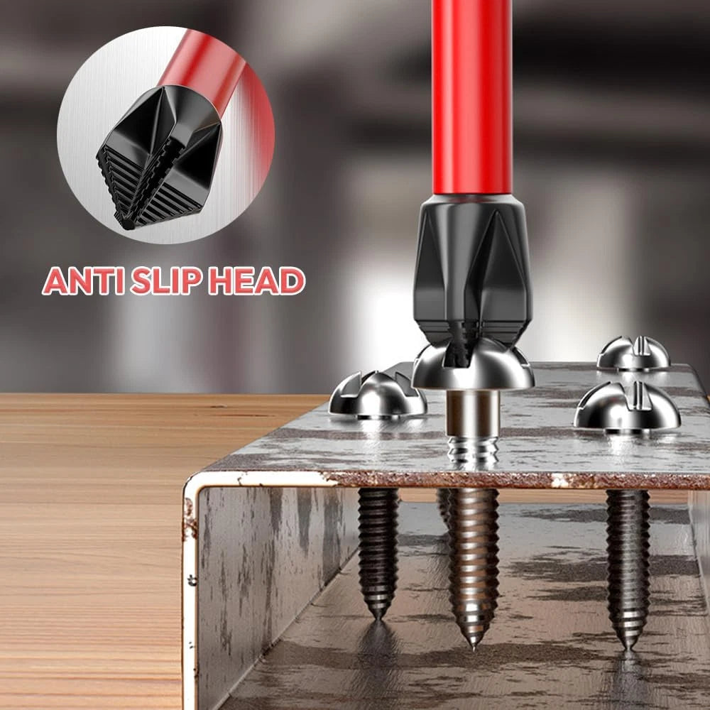 Puntas Phillips #2 Magneticas 10 Piezas Acero S2 50mm Antideslizante Impacto
