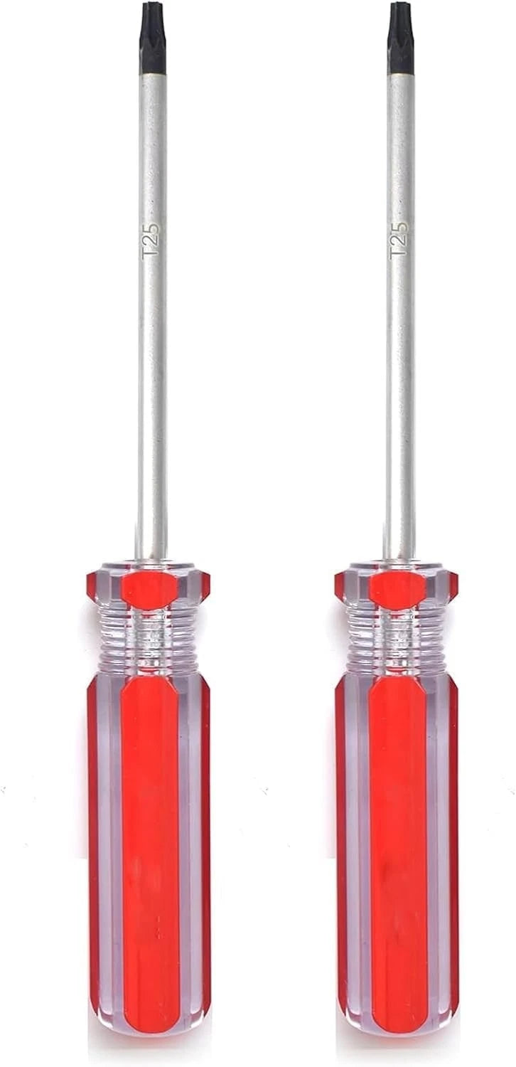 T25H Torx Screwdriver 2PCS Set, 2Pack T25 Torx Security Screwdrivers with Mag