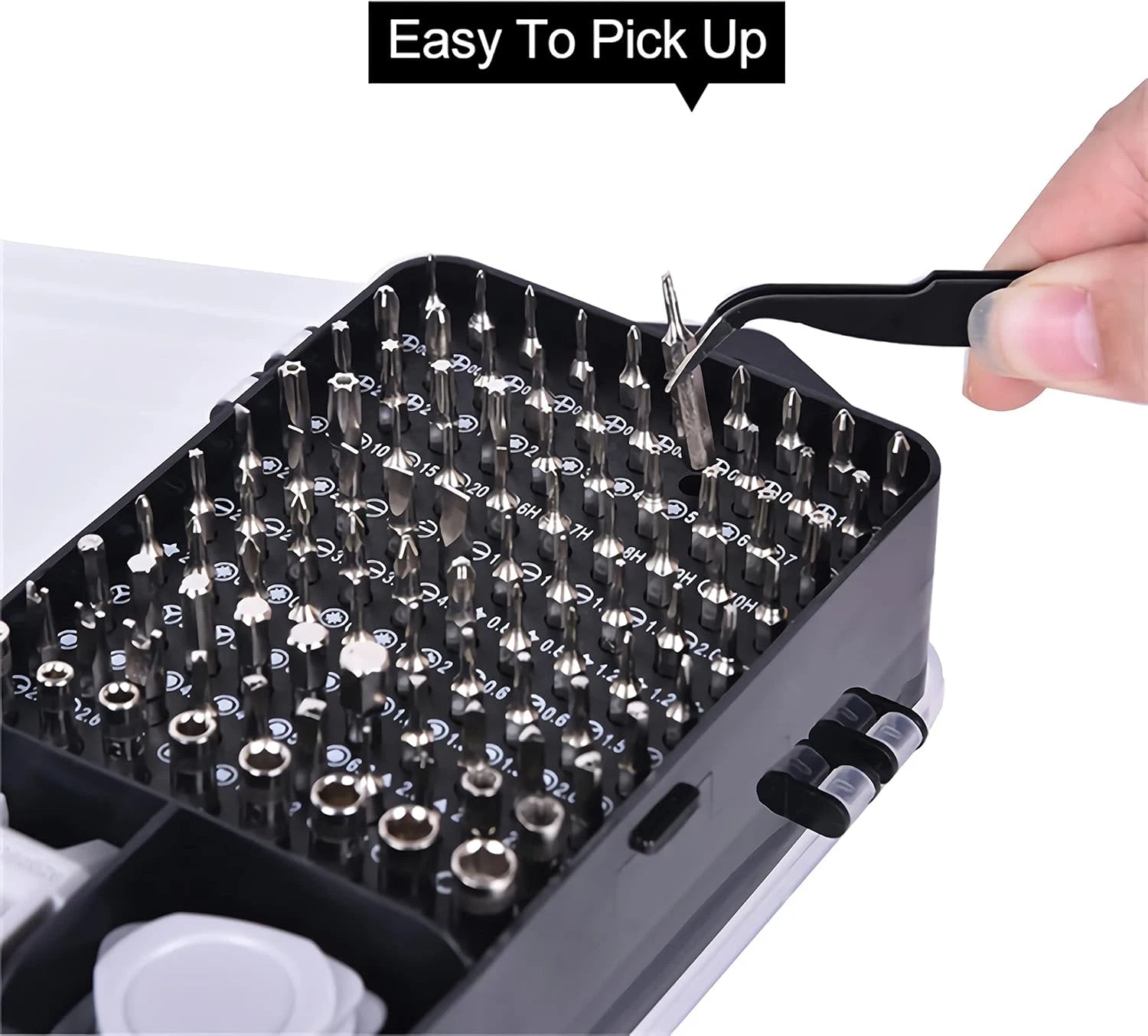 115 in 1 Screwdriver Set, Magnetic DIY Precision Tool Kit for Glasses PC Laptop