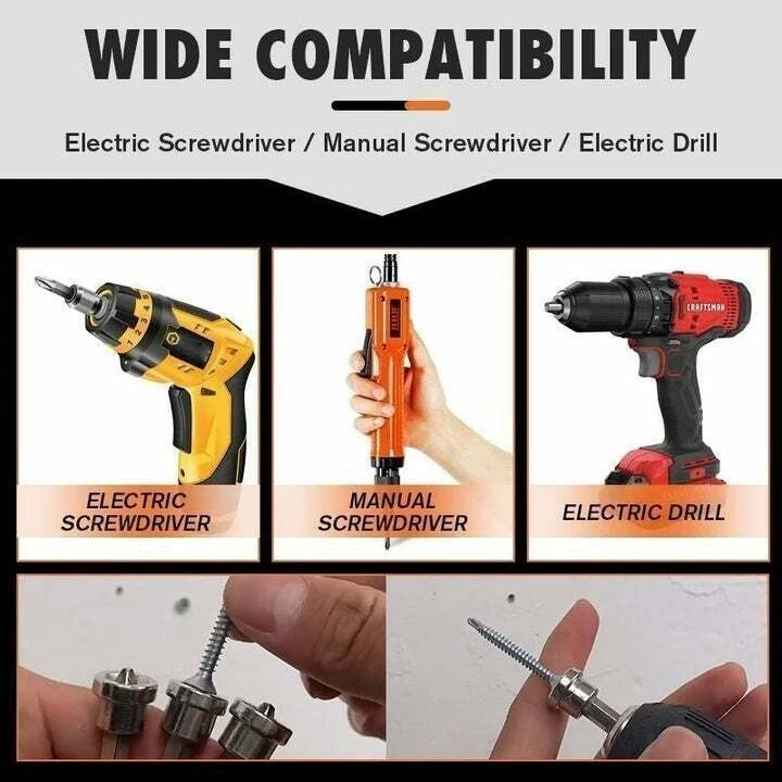 5PCS Magnetic Positioning Screwdriver Bits 25mm/50mm-