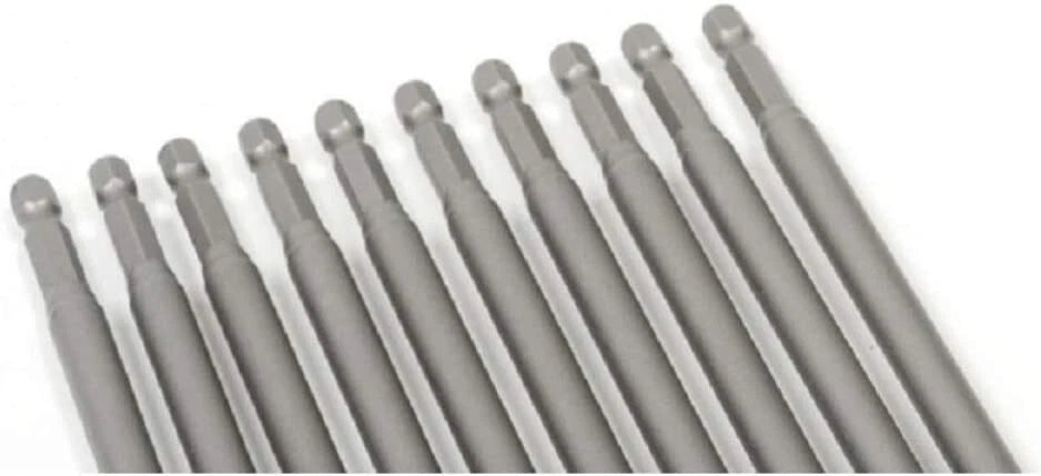 (10-Pcs) 6" Long 9/16" Magnetic Nut Setter 1/4" shank Quick Release, DRIPN6-916