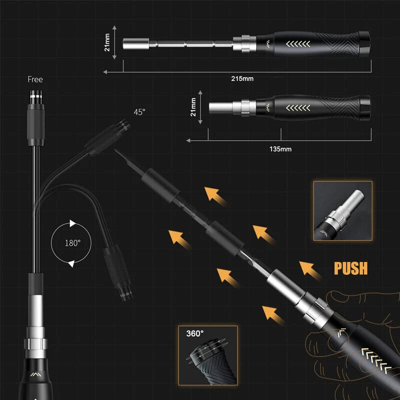 145 In 1 Precision Screwdriver Set Torx Computer PC Phone Watch Repair Tool Kit