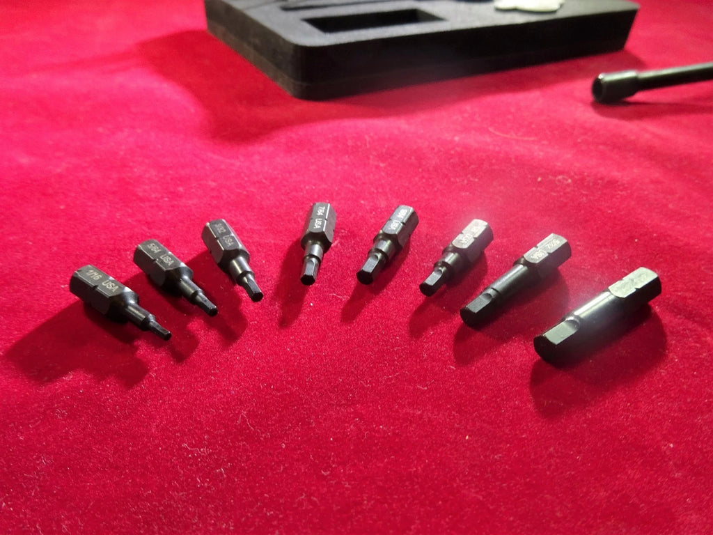 GRACE USA MT-24 Gunsmith 24 Bit Magnetic Tip Screwdriver & Stand Set USA MADE