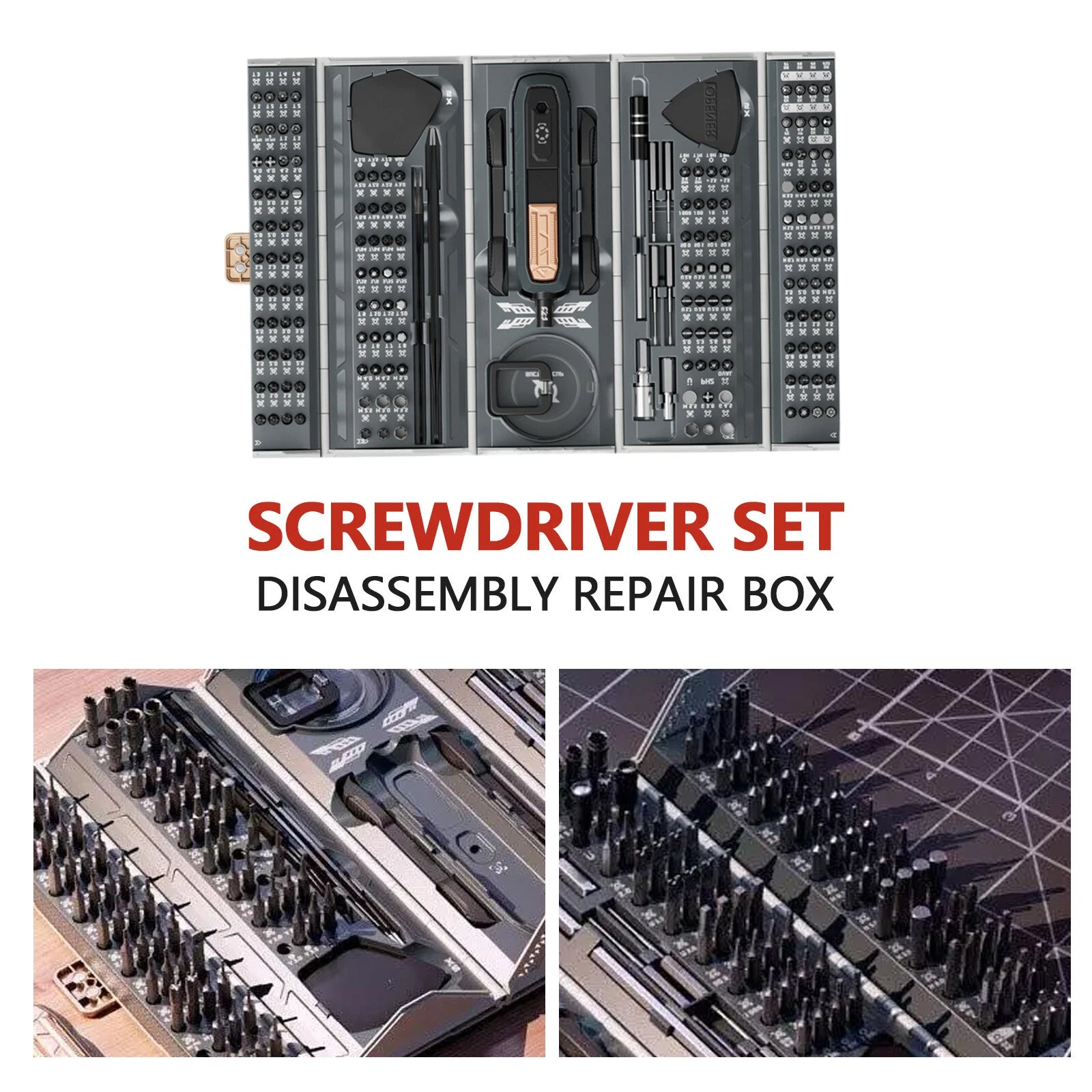 180 in 1 Multifunctional Precision Screwdriver Tool Set Mobile Phone Computercb