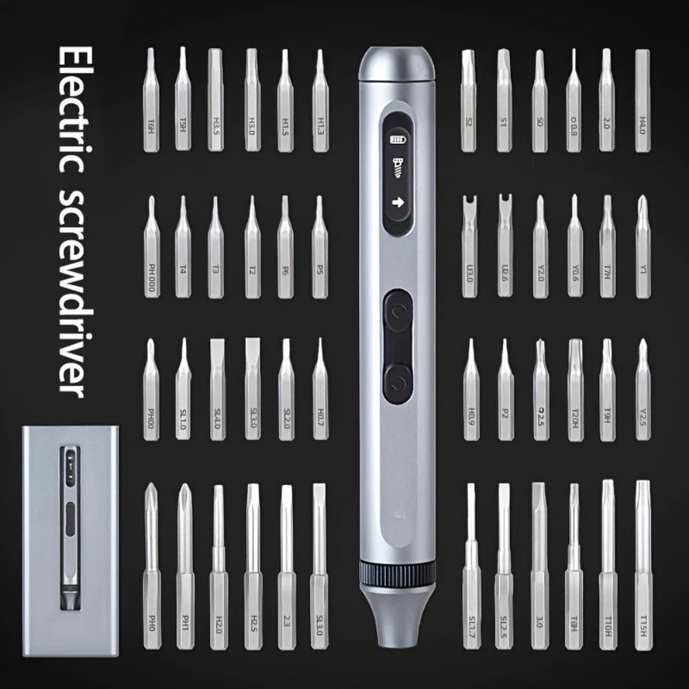 50-in-1 Multifunctional Durable High Torque Precision Electric Screwdriver Set
