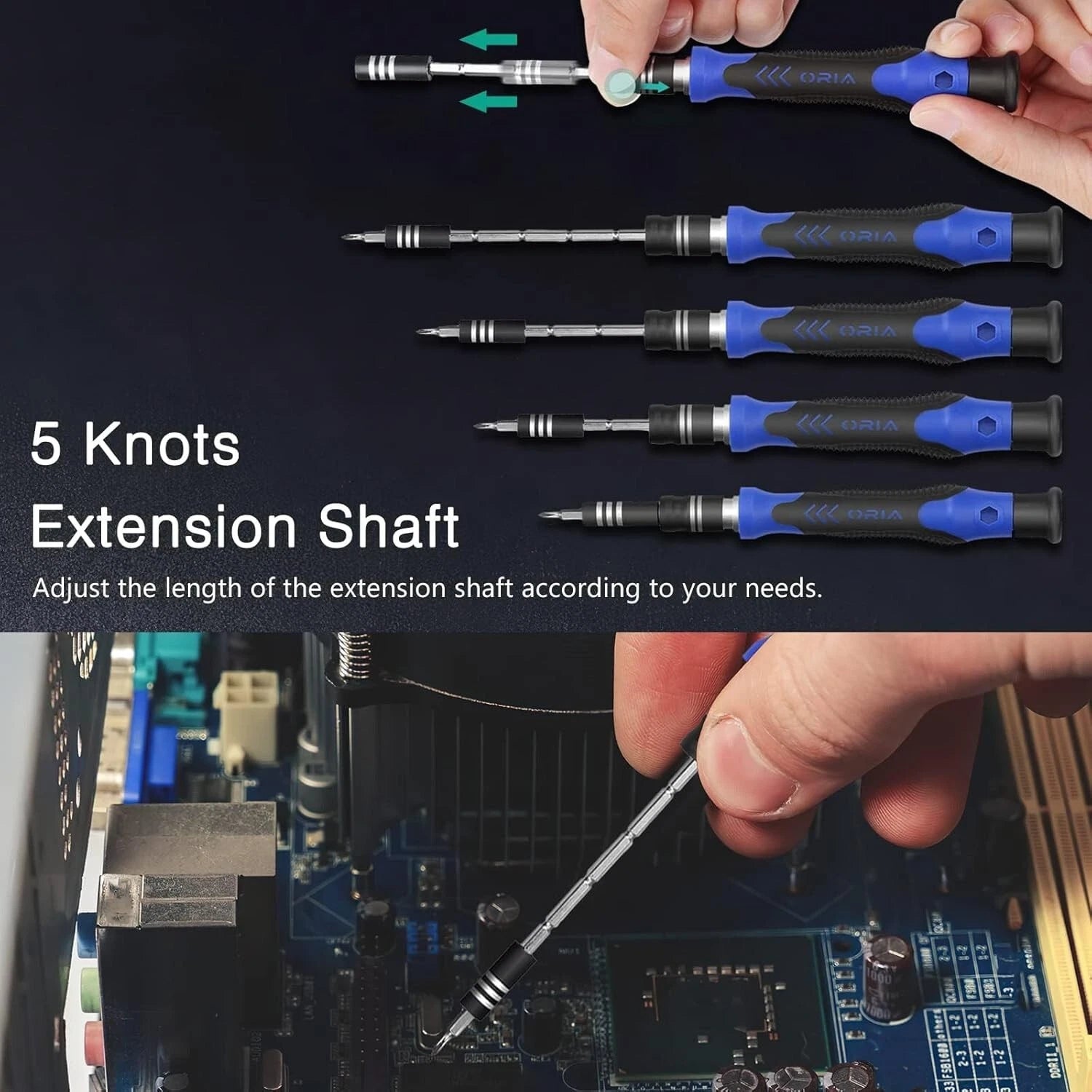 60X Screwdriver Set Computer Repair Kit Laptop PC Precision Screwdriver Torx