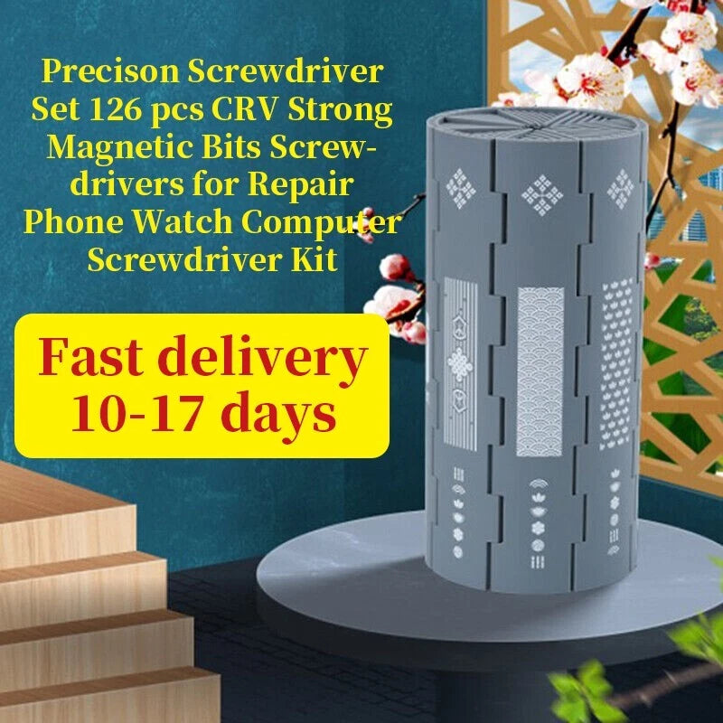 126 in1 Precision Screwdriver Set Professional Magnetic Repair Tool for Computer