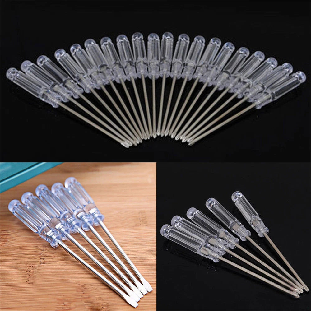 5X Small Precision Flat-blade/Cross Screwdriver Home Quick Repair Tools/UK