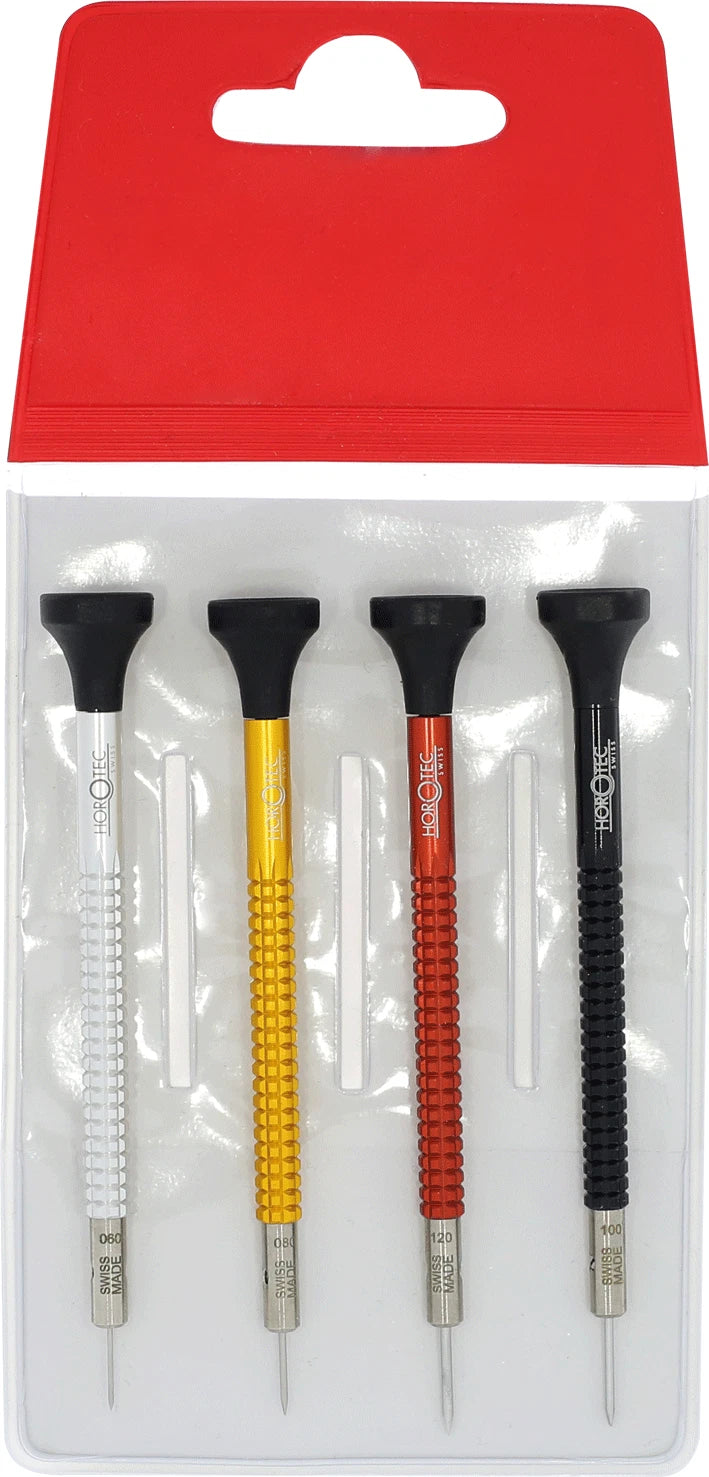 HOROTEC 01.020-F ASSORTMENT OF WATCHMAKER SCREWDRIVERS MSA01.020 SWISS MADE