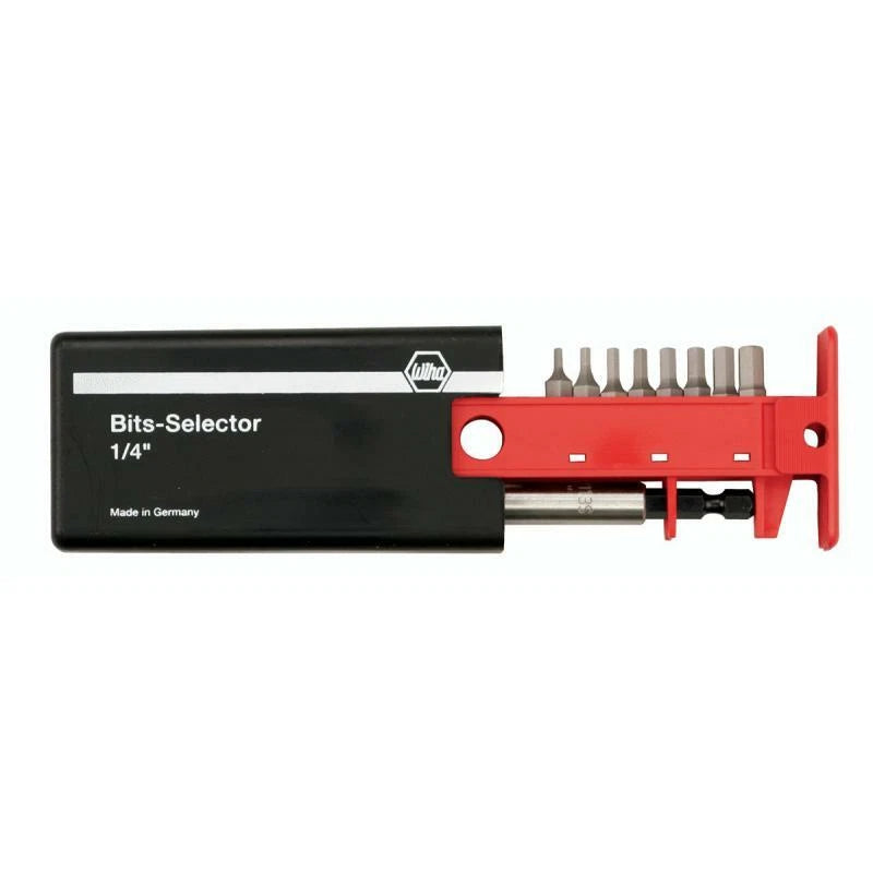 Wiha Tools 79256 9 Piece Hex Bits-Selector and Magnetic Bit Holder Set
