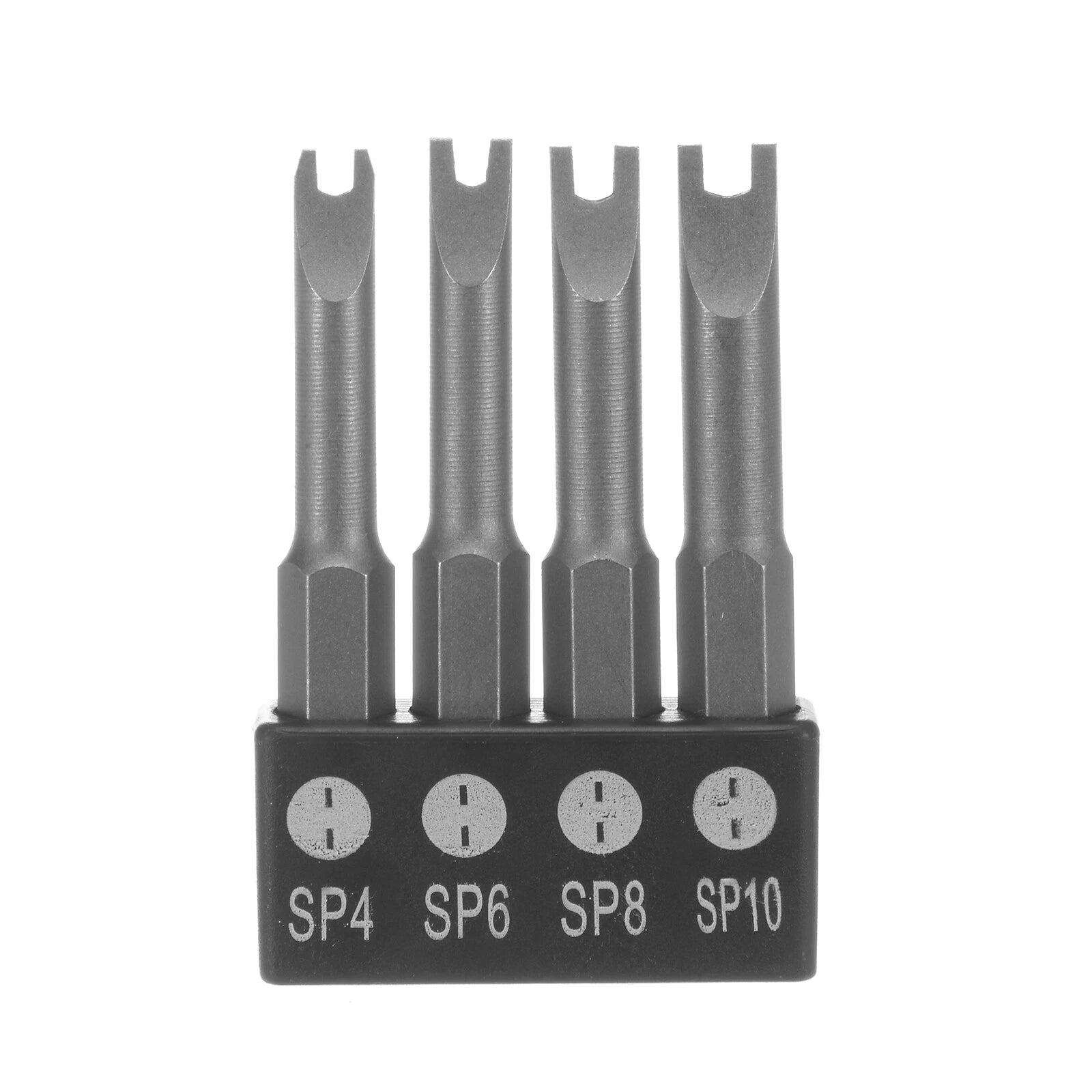 5 Pcs Magnetic U4 U5 U6 U7 U8 Tip U-shaped Spanner Screwdriver Bits Tool