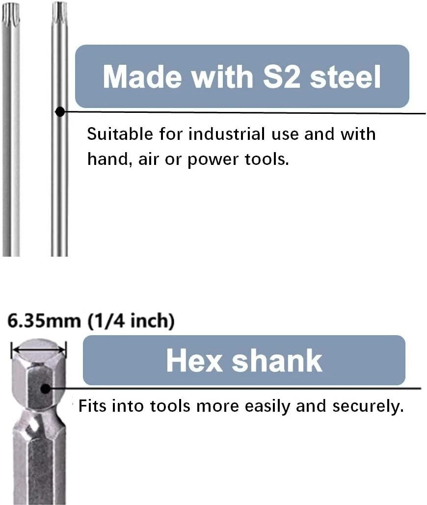 11PC For Shark Vacuum Cleaner Repair Screwdriver Security Bit Set