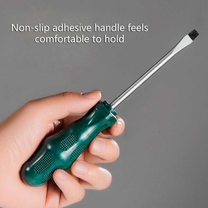 8Pcs Screwdriver Set Heavy Duty Flat Cross Head Screwdriver Hand Repair