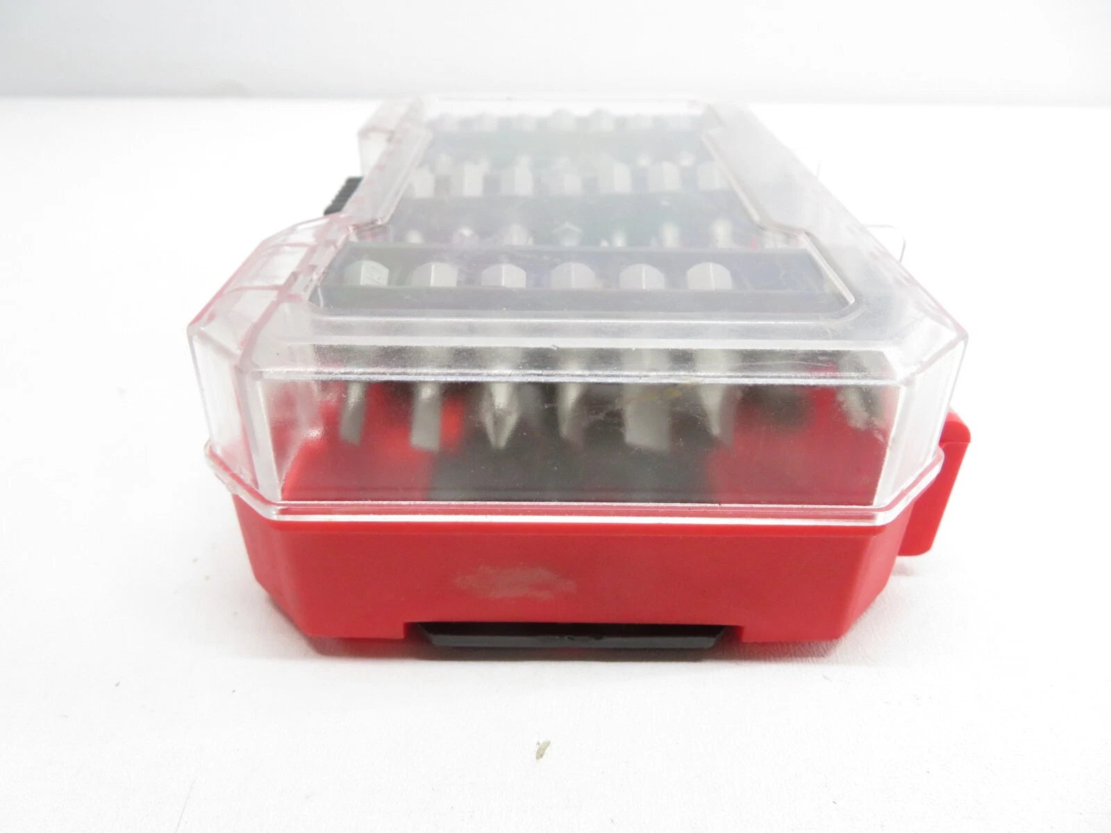 HYPER TOUGH 37 PIECE SCREWDRIVER BIT SET W/ CASE - MISSING 3 PIECES - USED **