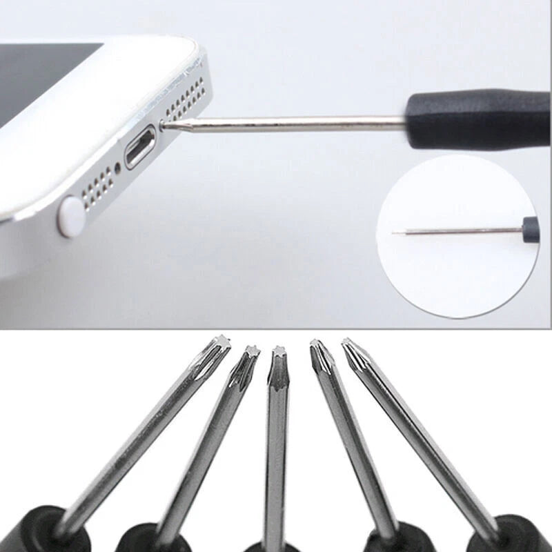 5pcs Precision Torx Screwdriver Set T2+T3+T4+T5+T6 Repair Tool For Mobile Phones