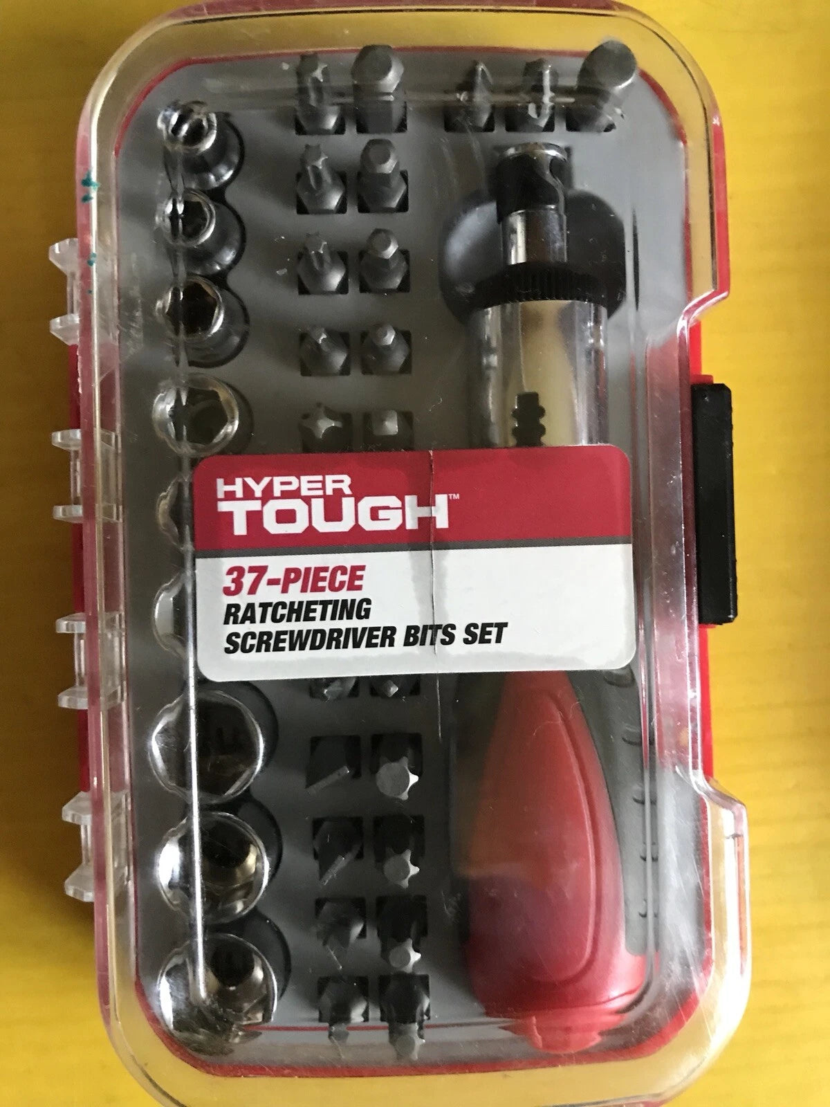 37 Piece Ratcheting Screwdriver Set & 6 Piece Needle File Set NIB