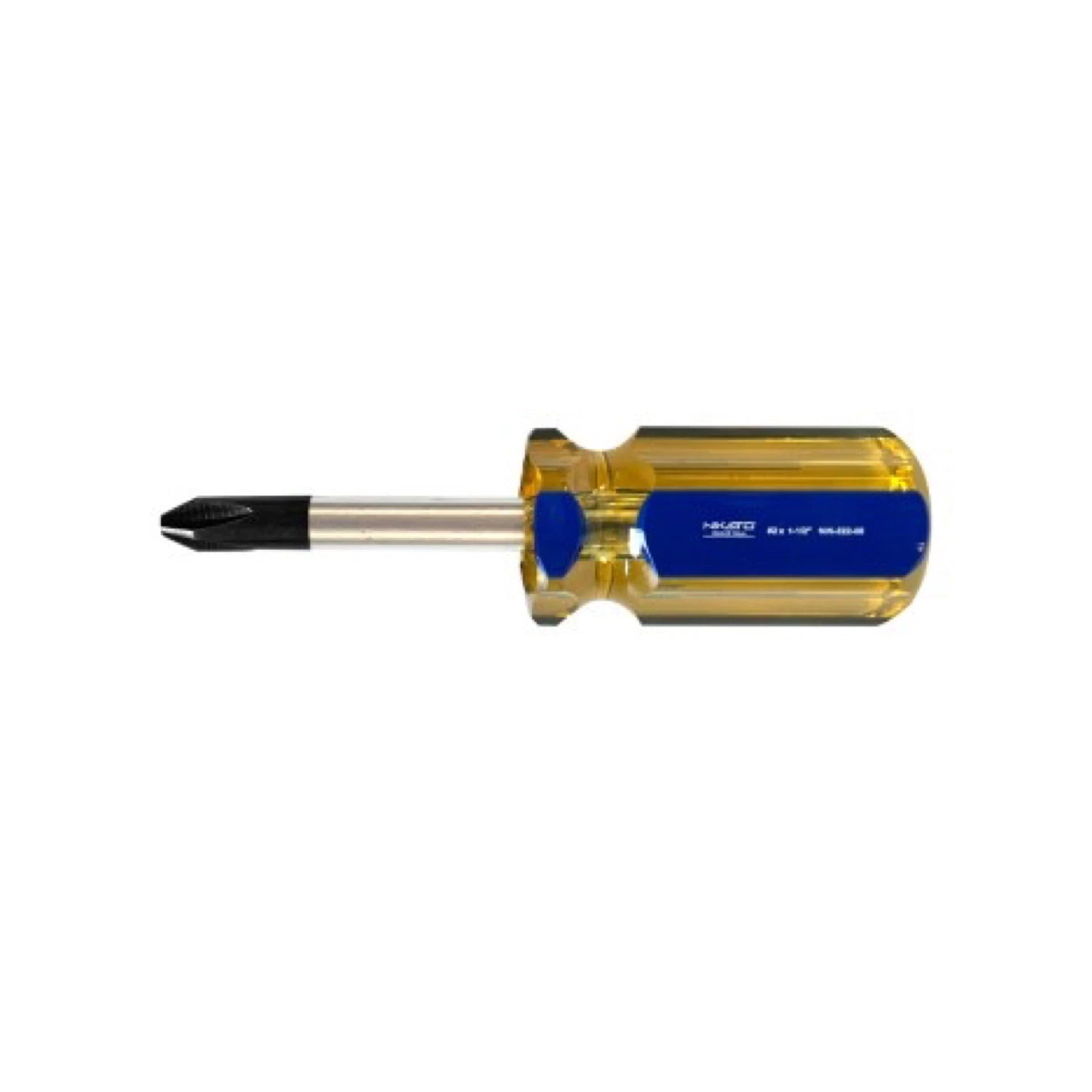 Set of 10 Screwdrivers, Flat-Phillips Tip, Magnetic, Chrome Vanadium Steel.