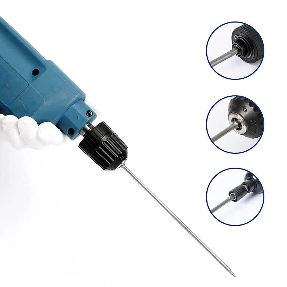 65-200mm Extra Long Torx Hollow/Solid Magnetic Drill Bit 1/4" Hex Shank Security