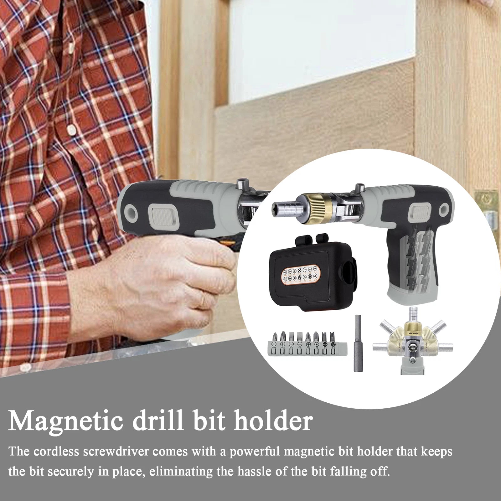 16-in-1 Multi Screwdriver Set 180 Degree Adjustable Angle Screwdriver Repair Kit