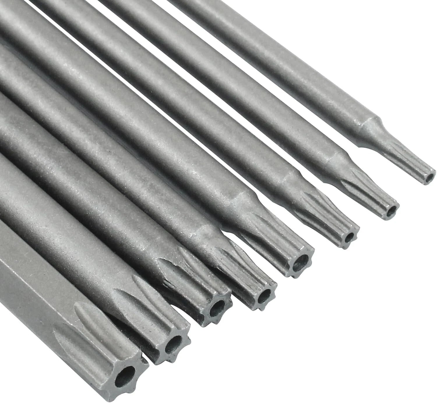 8pcs 4" Torx Screwdriver Bit Set Hex Security Magnetic Head 100mm Extra Long fre