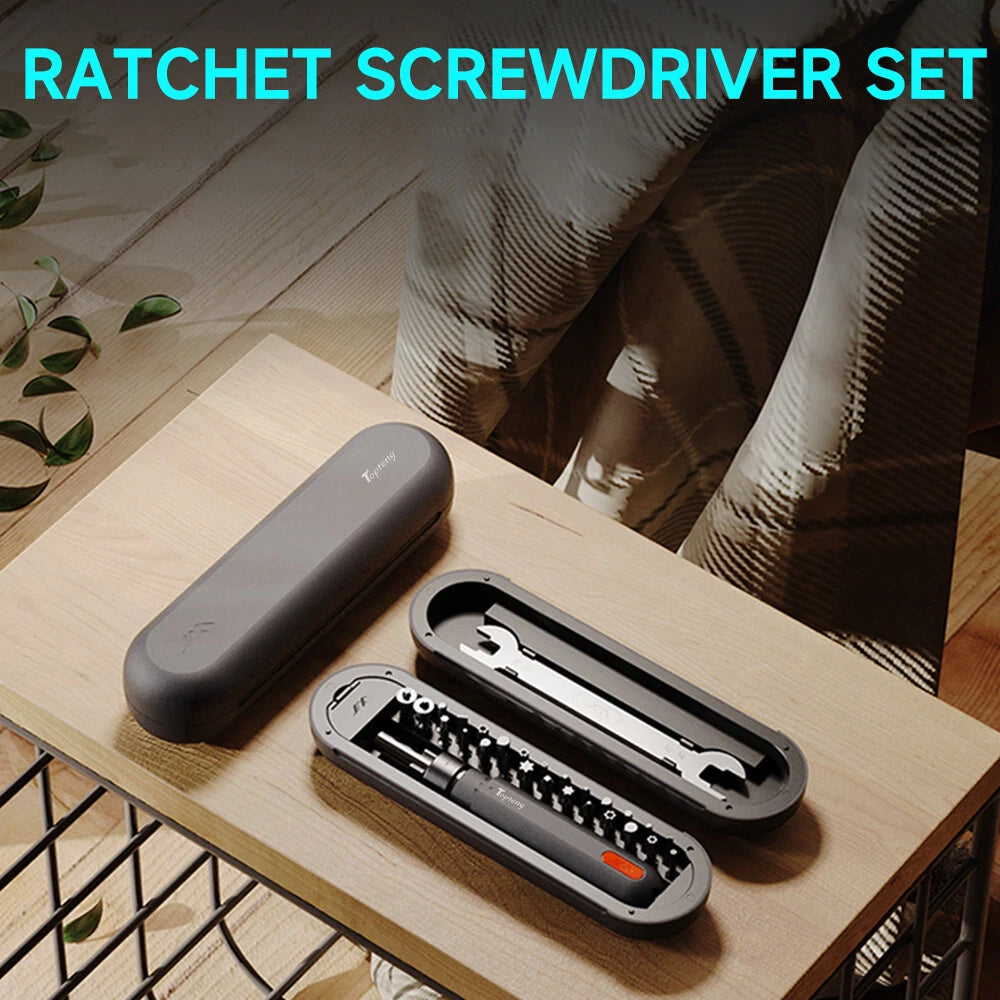 50Nm Torque 28-in-1 Multifunctional Ratchet Screwdriver Set B9