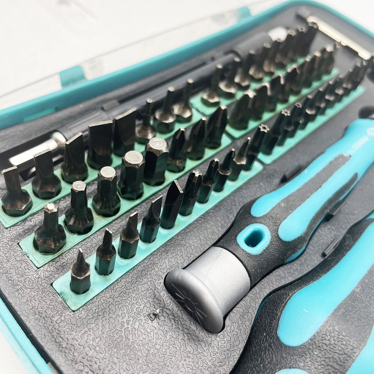58 in 1 Precision Screwdriver Set Hex Phillips Torx Slotted Bit Ergonomic Handle
