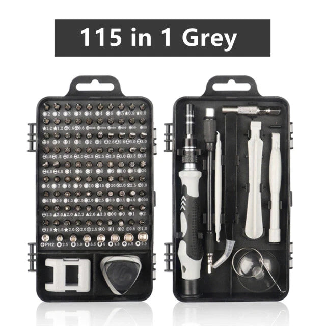 Mini Precision Screwdriver Set Magnetic,135/115 in 1 Electronic Repair Tool Kit