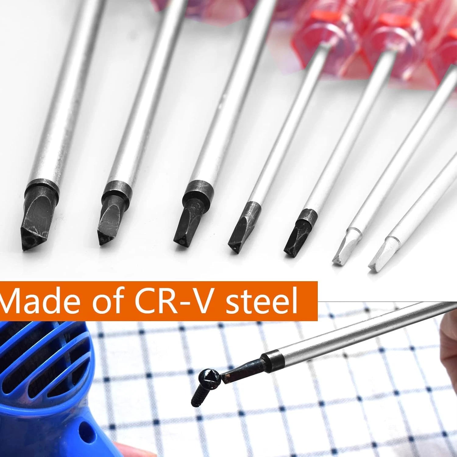 7-in-1 Triangle Screwdriver Set 1.4-4.2mm Precision Tool Kit for Electronics Rep