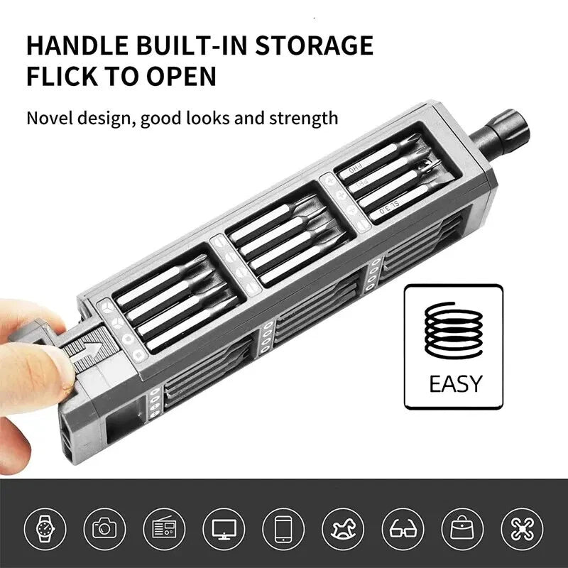 32/43/46 in 1 Precision Screwdriver Set Phillips Bits for IPhone Camera Glasses