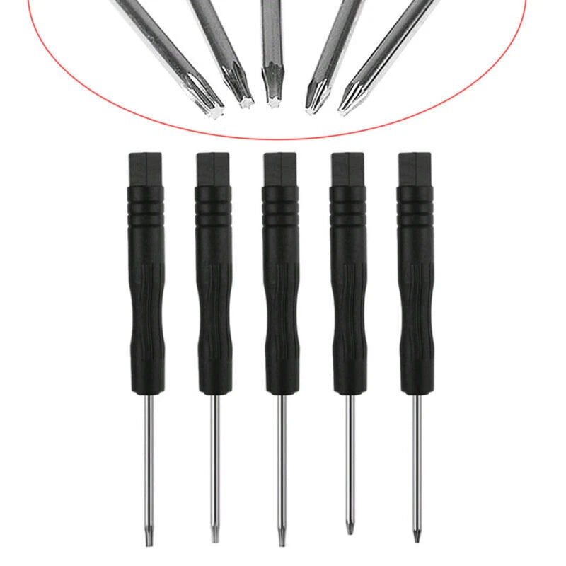 5pcs Precision Torx Screwdriver Set T2+T3+T4+T5+T6 Repair Tool For Mobile Phones