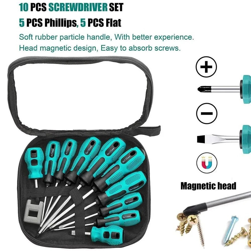 Precision Repair Tool Kit – Magnetic Phillips & Flathead Screwdrivers