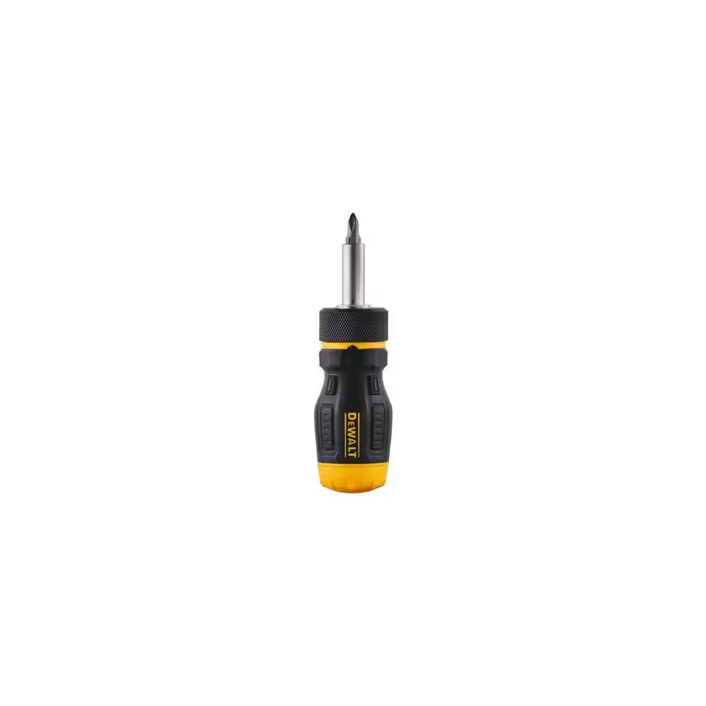 Multi-Bit Ratcheting Stubby Screwdriver Set (7-Piece)