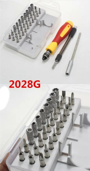 33pcs manual ratchet chrome vanadium steel screwdriver set Precision Precise