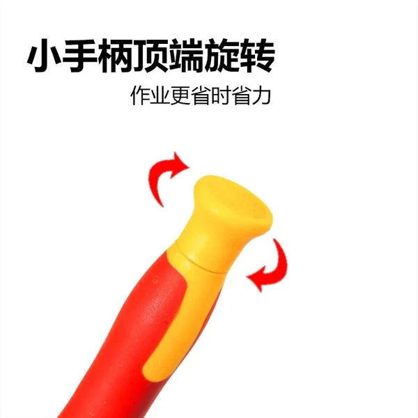 10Pcs Interchangeable Blade VDE Insulated ScrewdriverSet with Case Magnetic 500V