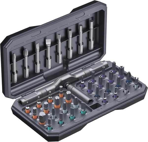 42 in 1 Magnetic Screwdriver Set, Handle Ratchet Screwdriver Set Magnetic with 4