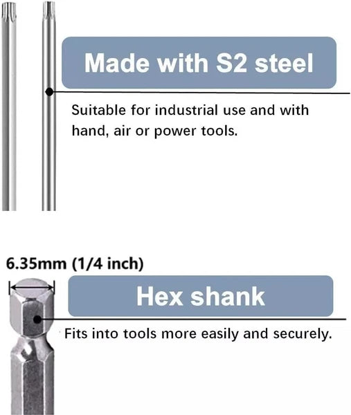 11PC For Shark Vacuum Cleaner Repair Screwdriver Security Bit Set