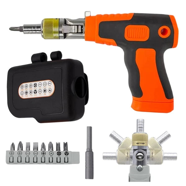 16-in-1 Multi Screwdriver Set 180 Degree Adjustable Angle Screwdriver Repair Kit