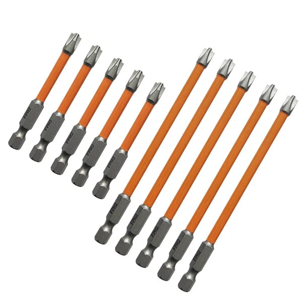 5pcs Magnetic Special Slotted-Cross Screwdriver Bit For Electrician,FPH2