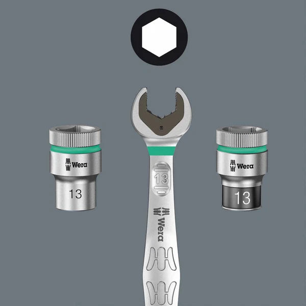 Wera  05049055001 Tool-Check PLUS 1, 39 Piece Socket Ratchet & Bit Set
