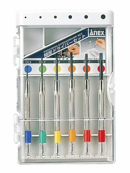 ANEX / PRECISION SCREWDRIVER SET SLOTTED - 6 PCS / NO.700