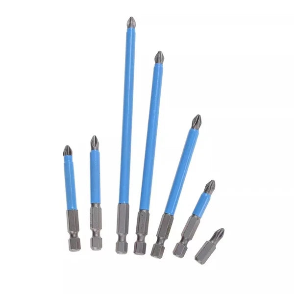 14Pcs Magnetic screwdriver bit Bits set PH2 Anti-slip Hex Shank Screw Cross Head