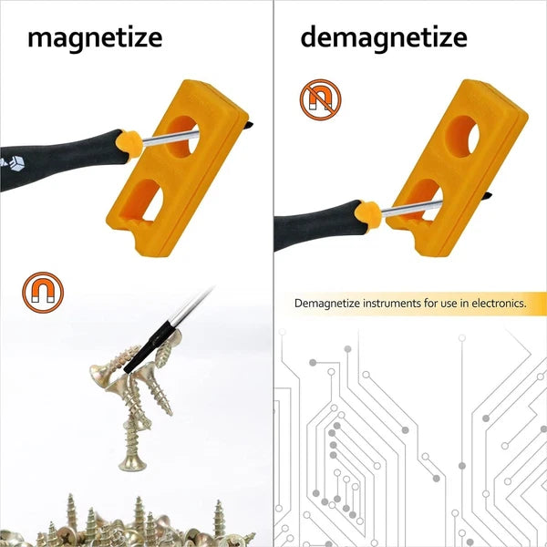 13 Pieces Magnetic Screwdriver Set Flat Phillip Torx Head Precision Screwdriver