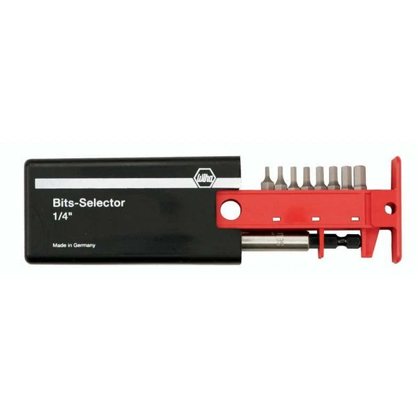 Wiha Tools 79256 9 Piece Hex Bits-Selector and Magnetic Bit Holder Set