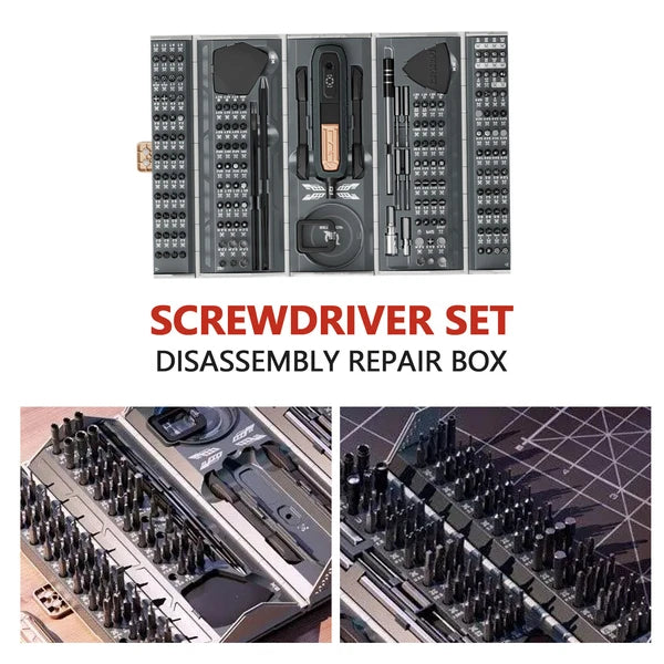 180 in 1 Multifunctional Precision Screwdriver Tool Set Mobile Phone Computercb
