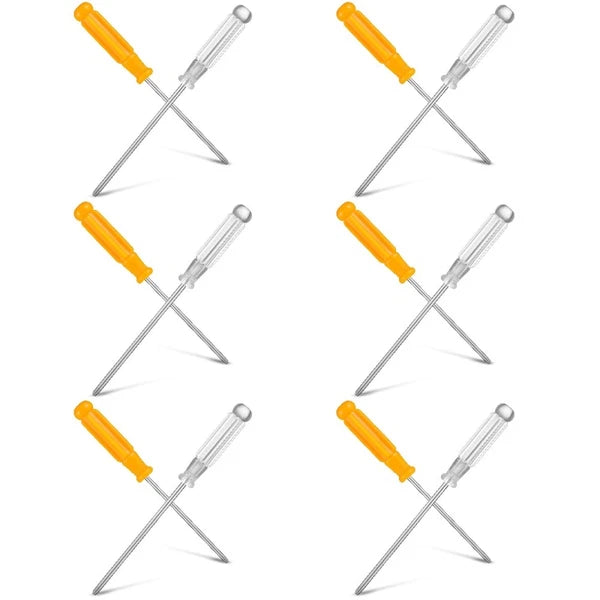 2 Pcs Screwdriver Set Electrical Tools for Electrician Screwdrivers